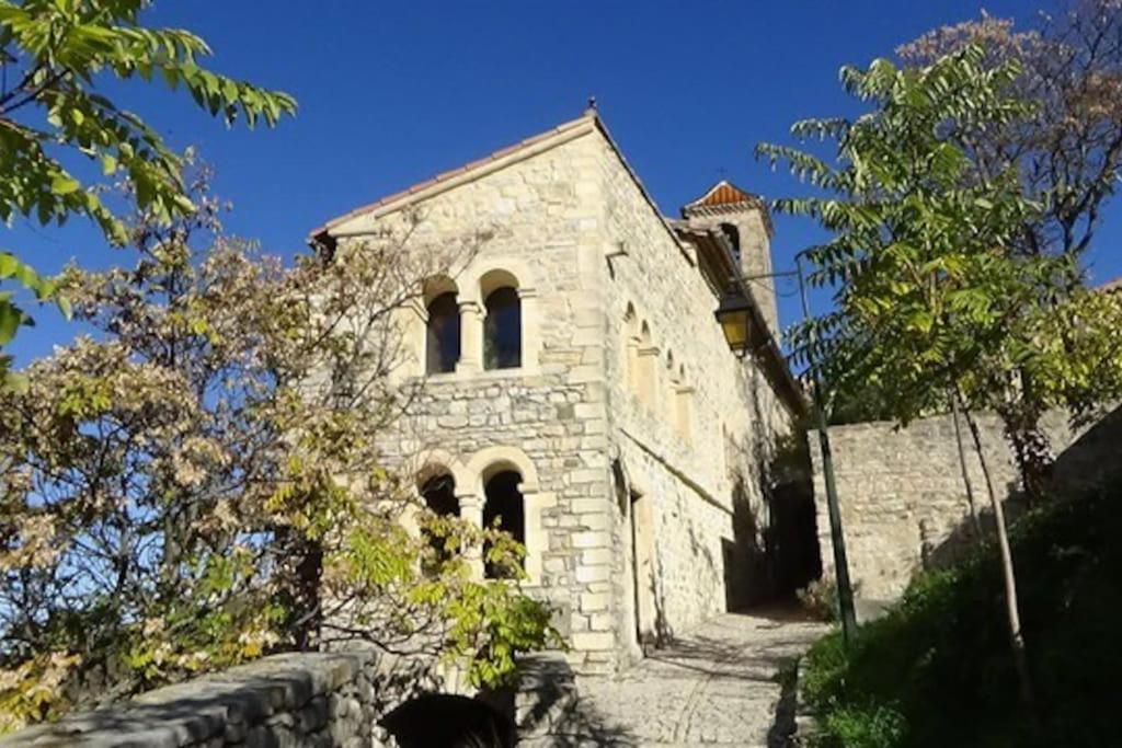 Gite Confortable Village Medieval Sainte-Jalle Baronnies Provencales Bagian luar foto