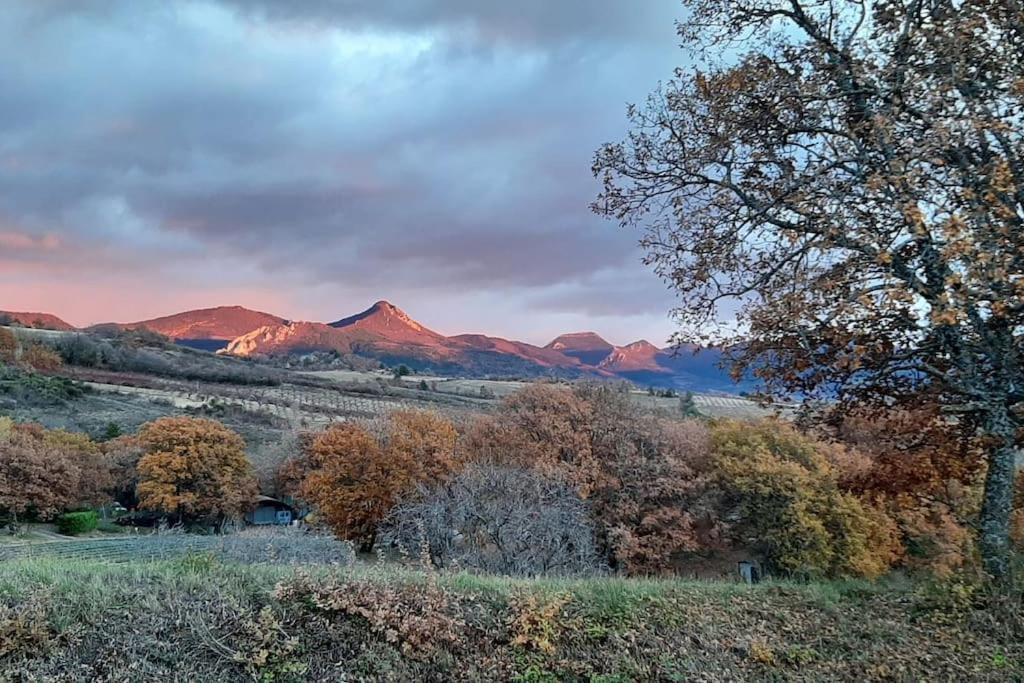 Gite Confortable Village Medieval Sainte-Jalle Baronnies Provencales Bagian luar foto