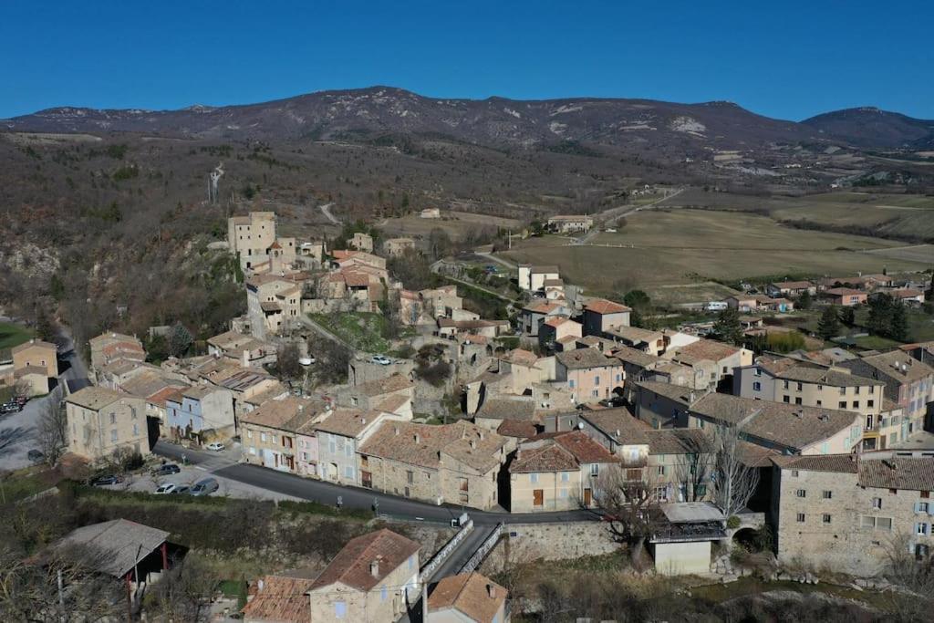 Gite Confortable Village Medieval Sainte-Jalle Baronnies Provencales Bagian luar foto